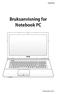 NW6944. Bruksanvisning for Notebook PC