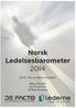 Norsk Ledelsesbarometer 2014