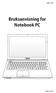 NW7187. Bruksanvisning for Notebook PC