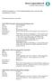 OFFENTLIGGJØRING AV NYE MARKEDSFØRINGSTILLATELSER FOR LEGEMIDLER I NORGE. Takeda Global Research & Development Centre (Europe) Ltd Reseptstatus: