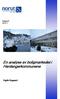 Rapport 2012:1. En analyse av boligmarkedet i Hardangerkommunene. Vigdis Nygaard
