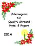 Juleprogram for Quality Straand Hotel & Resort