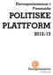 Elevorganisasjonen i Finnmarks POLITISKE PLATTFORM 2012/13