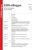 EØS-tillegget. NORSK utgave. til Den europeiske unions tidende. Nr. 27 ISSN 1022-9310. 21. årgang 8.5.2014 EØS-ORGANER. 1. EØS-komiteen EFTA-ORGANER