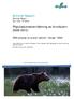 Populasjonsovervåkning av brunbjørn 2009-2012: