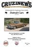 Medlemsblad for Sarpsborgs Amcar klubb. Detroit Cars. Etb, 08-09-1982. 1964 Ford Thunderbird Convertible Eier, John Eilert Erichsen