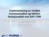 Implementering av Unified Communication og telefoni funksjonalitet mot SAP CRM. av Stein Ove Røv Komplett Services AS 26OKT 14:00-14:40, Cloudmaster