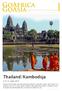 Thailand/Kambodsja. Opplevelsesrike turer til Afrika og Asia. 3. til 15. mars 2013