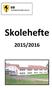 Skolehefte 2015/2016
