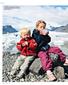 reise is-land: Iris (4) og Philip (1), med Europas nest største isbre i bakgrunnen. Nå smakte det godt med litt is!