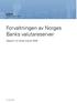 Forvaltningen av Norges Banks valutareserver. Rapport for fjerde kvartal 2009