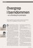 Overgrep i barndommen