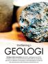Geologi er læren om jordens