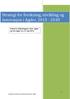 Strategi for forskning, utvikling og innovasjon i Agder, 2015-2030