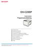 DX-C200P. Programvareveiledning. Brukerhåndbok