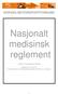 Nasjonalt medisinsk reglement