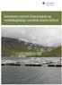Summary report: Innovasjon og verdiskapning i nordisk marin sektor