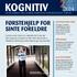 KOGNITIV 2 2014 FØRSTEHJELP FOR SINTE FORELDRE NYHETSBREV FRA NORSK FORENING FOR KOGNITIV TERAPI OCD-TEAM GODT I RUTE