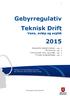 Gebyrregulativ Teknisk Drift