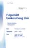 Regionalt brukerutvalg 2009