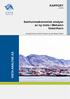 RAPPORT 2014/45. Samfunnsøkonomisk analyse av ny molo i Mehamn fiskerihavn. Annegrete Bruvoll, Simen Pedersen og John Magne Skjelvik