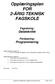 Opplæringsplan FOR 2-ÅRIG TEKNISK FAGSKOLE