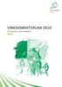 VIRKSOMHETSPLAN 2014