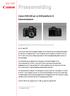 Pressemelding. Canon EOS 40D gir ny EOS-plattform til fotoentusiastene. Høyoppløselige bilder kan lastes ned fra http://www.canon-erc.