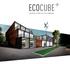 ECOCUBE + Kompakte, rimelige og smarte miljøboliger