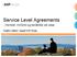 Service Level Agreements