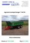 Agromet dumperhenger T-041/K