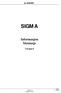 SIGMA Informasjon Montasje Versjon 0