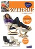 SOMMErsalg 5.990,- SPAR 3.350,- med ekte komfort. Stressless Sunrise (M) Kun i Batick Cream eller Black. Krakk kr 1.990,-