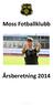 Moss Fotballklubb Årsberetning 2014