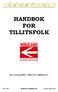 HANDBOK FOR TILLITSFOLK