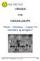 HÅNDBOK FOR HANDBALLGRUPPA. Glede fellesskap respekt for kvarandre og ærlegheit