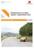 Dybdeanalyser av dødsulykker i vegtrafikken 2012
