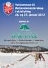 Velkommen til Østlandsmesterskap i skiskyting 26. og 27. januar 2013