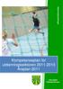 Utdanningsavdelingen. Kompetanseplan for utdanningssektoren 2011-2013 Årsplan 2011. Vest-Agder Fylkeskommune