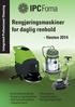 Rengjøringsmaskiner for daglig renhold - Høsten 2014