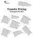 Transfer Pricing Årsrapport for 2013