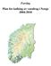 Forslag Plan for kalking av vassdrag i Norge 2004-2010