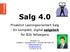 Salg 4.0. Proaktivt Løsningsorientert Salg - En komplett, digital salgsbok for B2b feltselgere