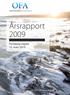 OSLOFJORDALLIANSEN. Årsrapport 2009