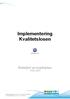 Implementering Kvalitetslosen