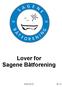 Lover for Sagene Båtforening