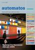 automatos Nyheter fra Hannovermessen Nyttig lesestoff for deg som A&D-kunde i Siemens 6. årgang Juni 2/2005 Profinet Roadshow Side 2