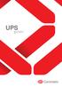 UPS teknologier. Online. Line Interactive. Offline/Standby