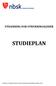 UTDANNING FOR UTRYKNINGSLEDER STUDIEPLAN