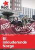 Rødts antirasistiske brosjyre: Et inkluderende Norge. Foto: Frontlinjer